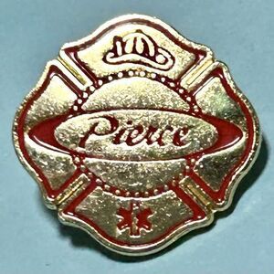 Pierce Manufacturing Fire Truck Maker - Fire Department logo Lapel pin